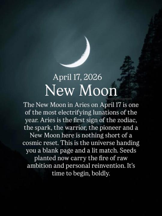 New Moon April 17th