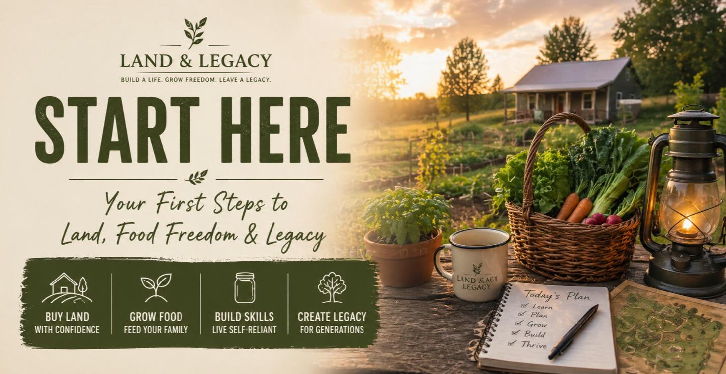 Land & Legacy Starter Resources