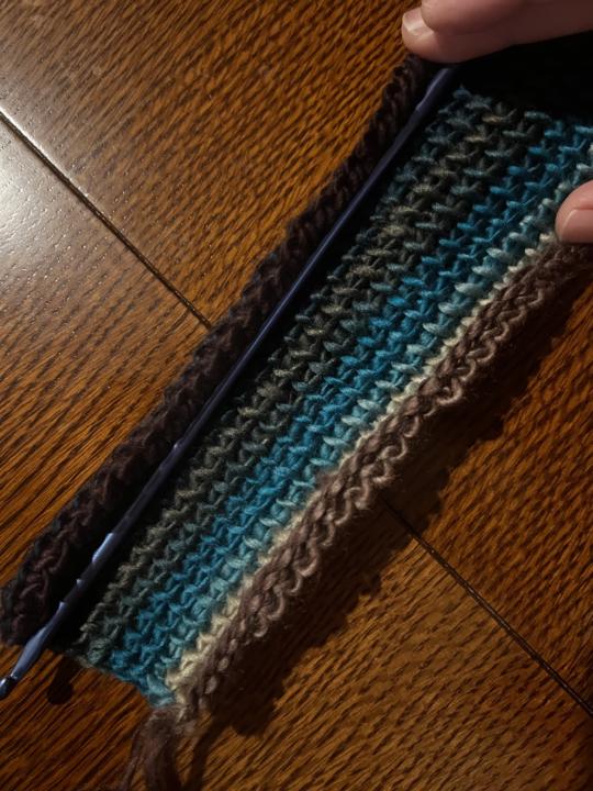 My crojo is shaky after frogging 6,300 sts...