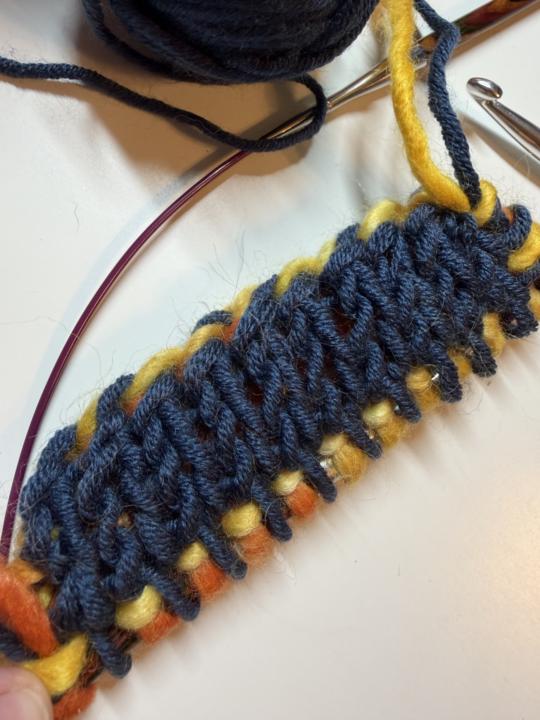 Double Knitting! What are you working on? 