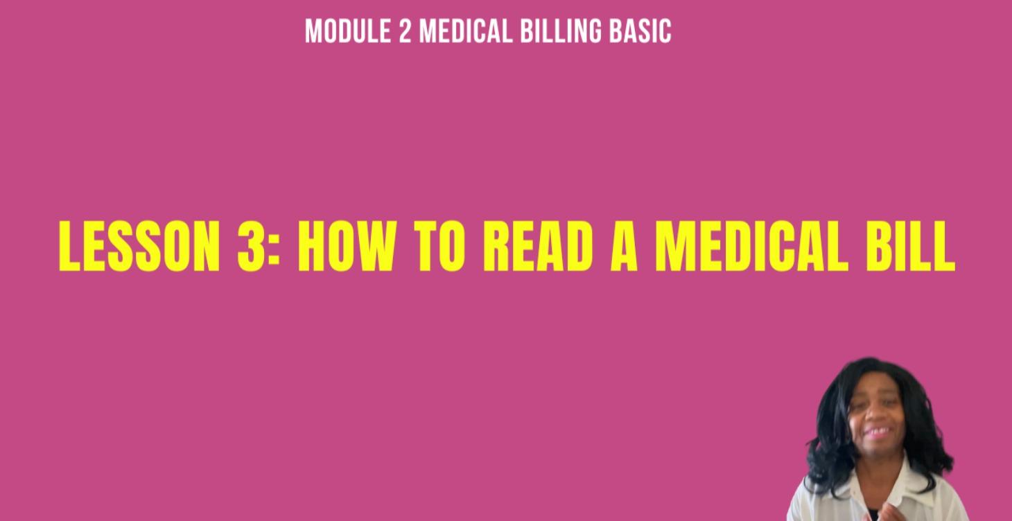 Module 2: Medical Billing Basics