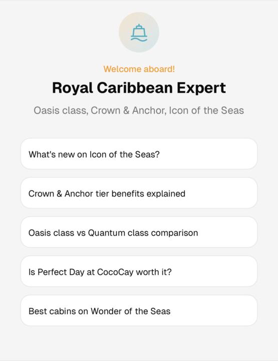 CruiseGPT is finally Live🥳