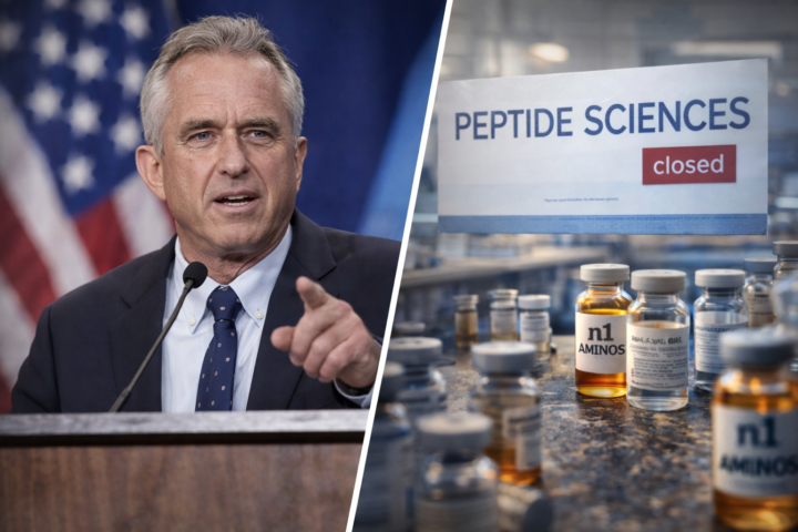 🧬 The RFK Jr. Peptide Reversal — And the Curious Timing of the Peptide Sciences Shutdown