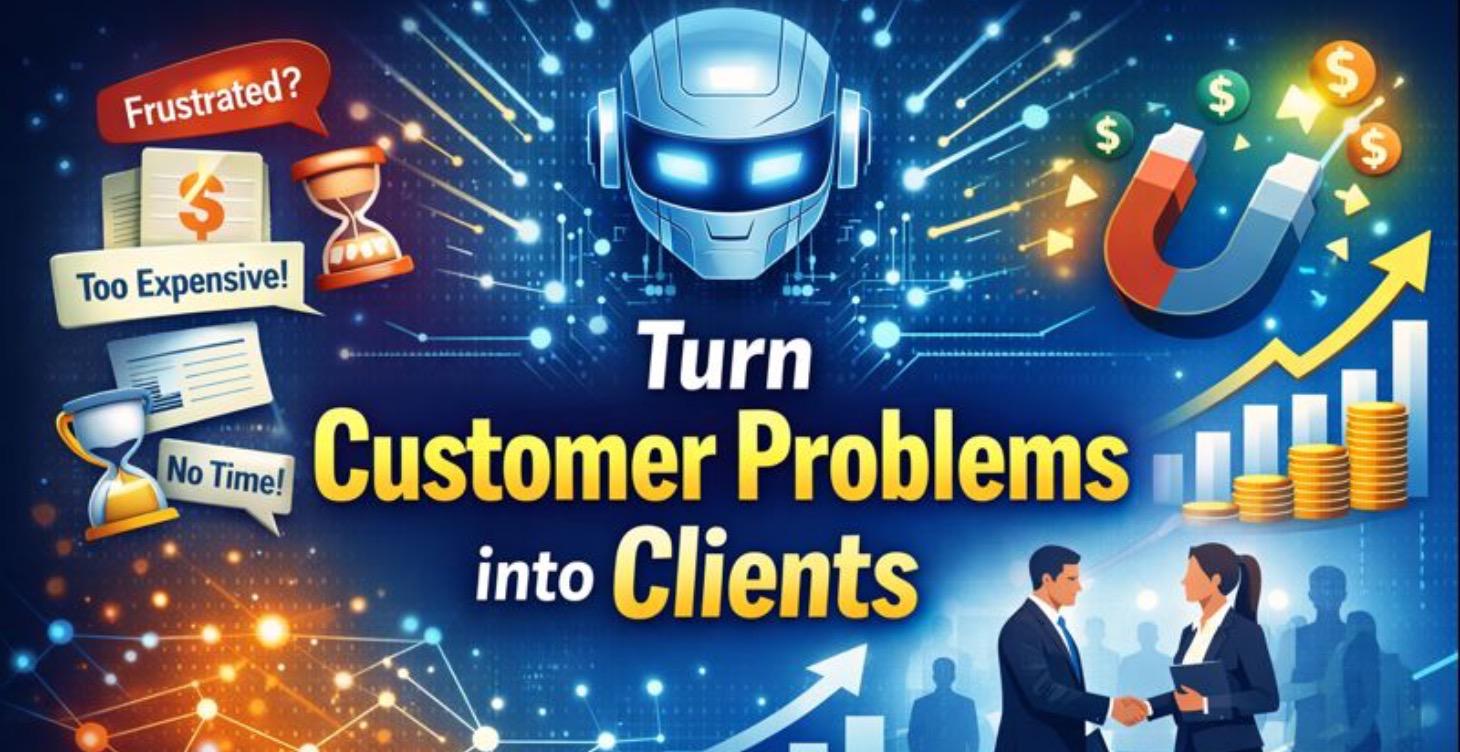 [FREE] Problems to Profits (with AI)