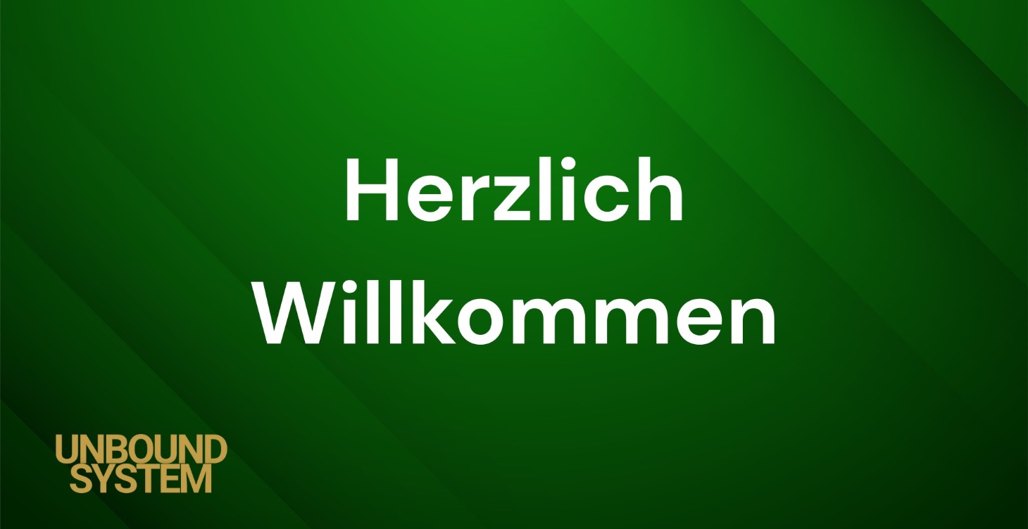 Herzlich Willkommen