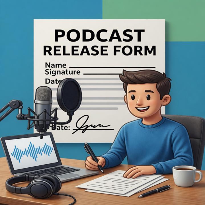 Podcast Release Form (FREE GIFT) 🎁