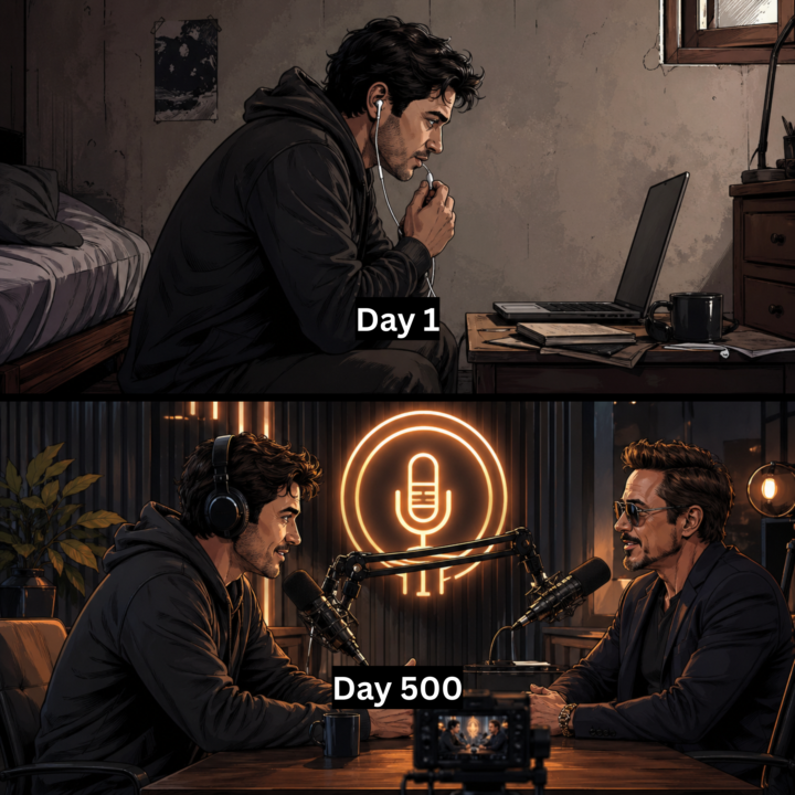 Building a successful podcast takes time