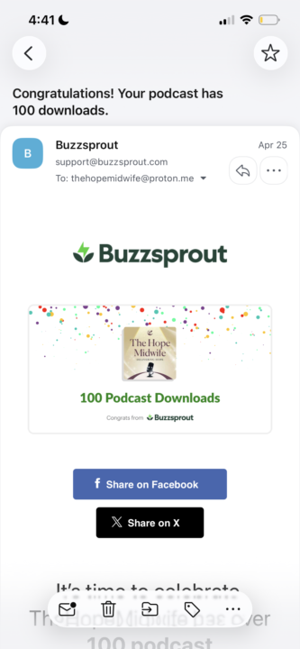 100th Podcast Download 