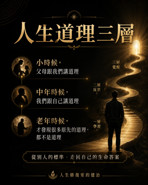 人生道理三層
