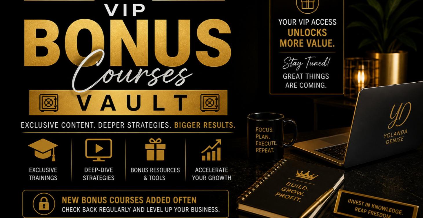 VIP Bonus Courses Vault