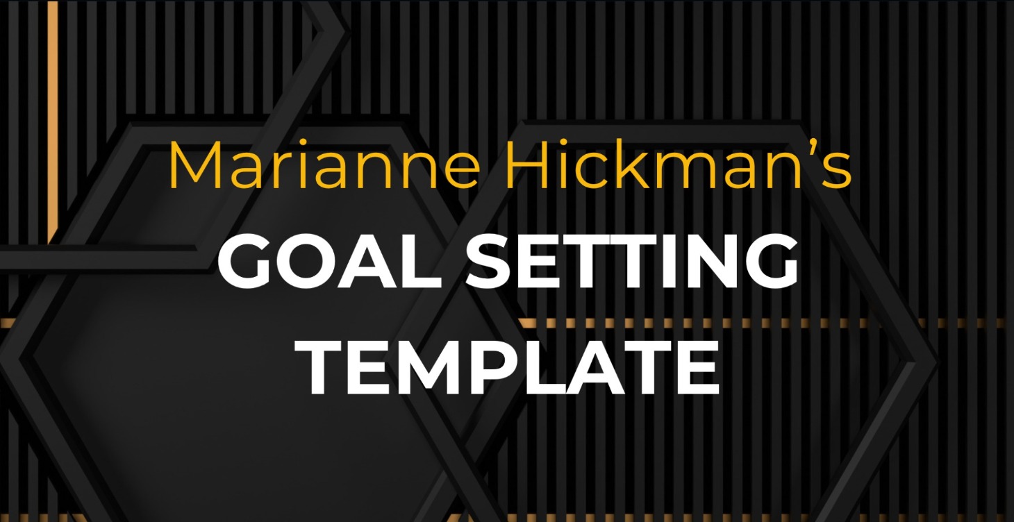 Annual Goal Setting Template