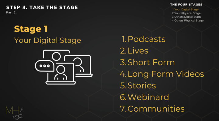 7 Stages you might not be thinking of...