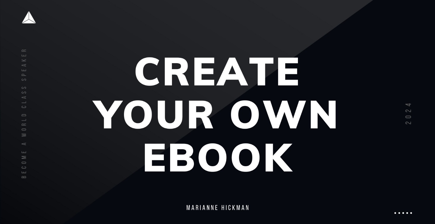 Create Your Own Ebook