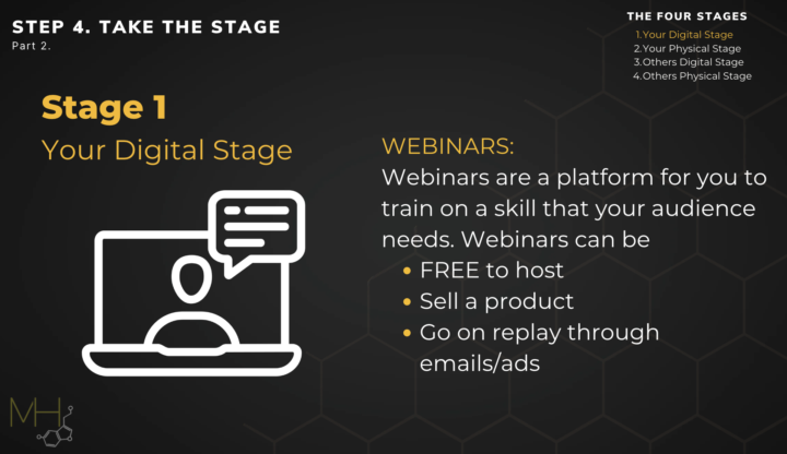 Let's Talk Webinars...