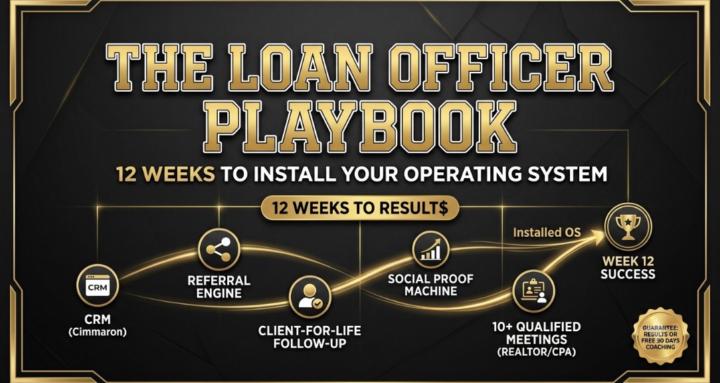 The Loan Officer Playbook