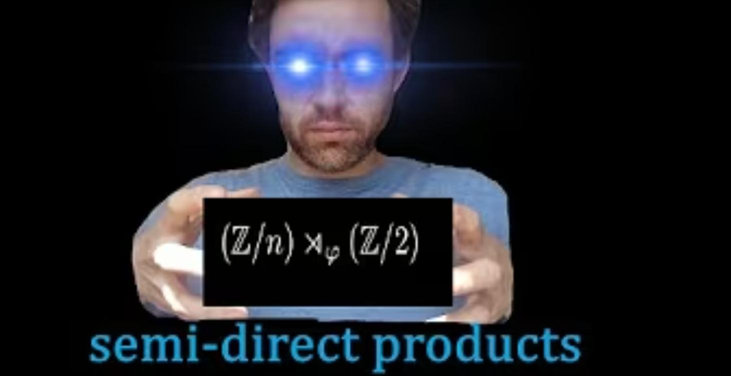 Constructing semi direct products by hand