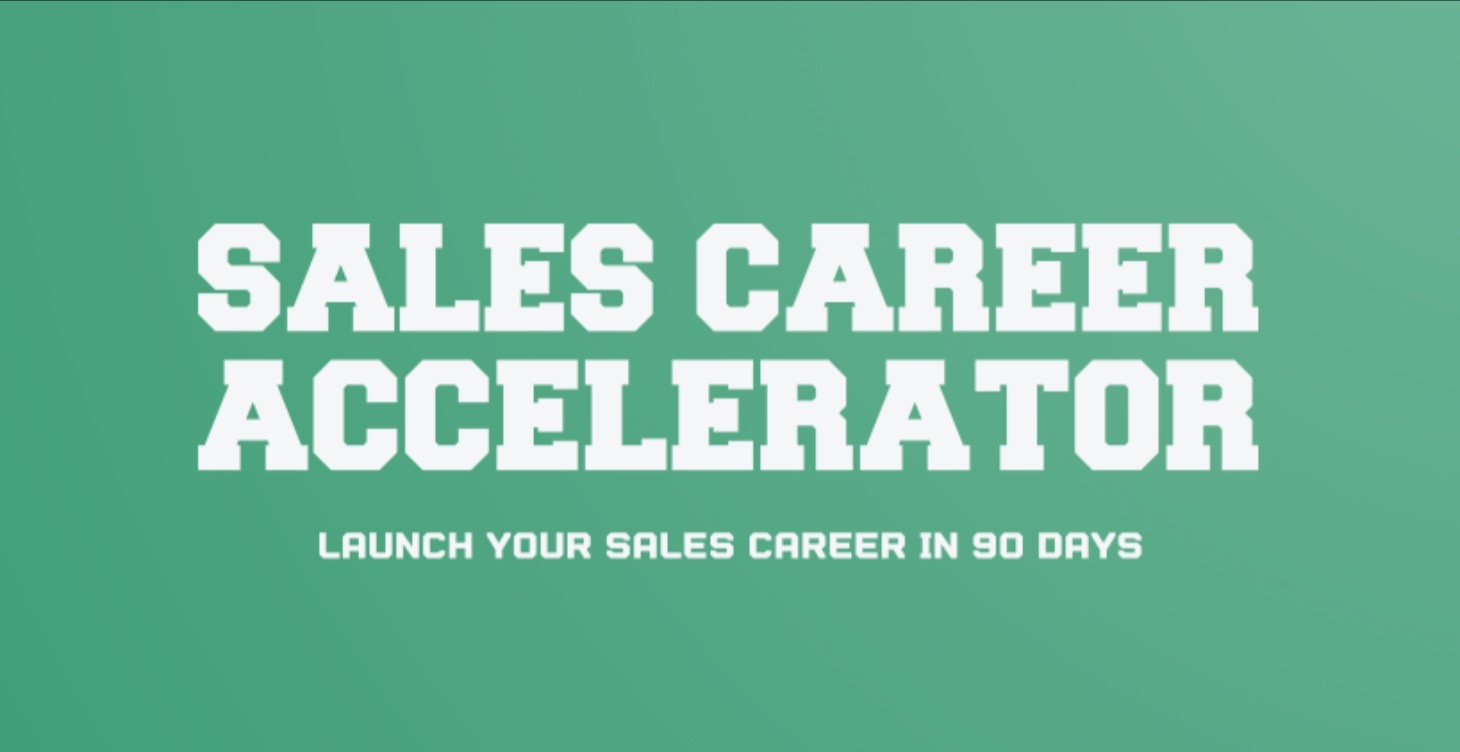 Sales Career Accelerator