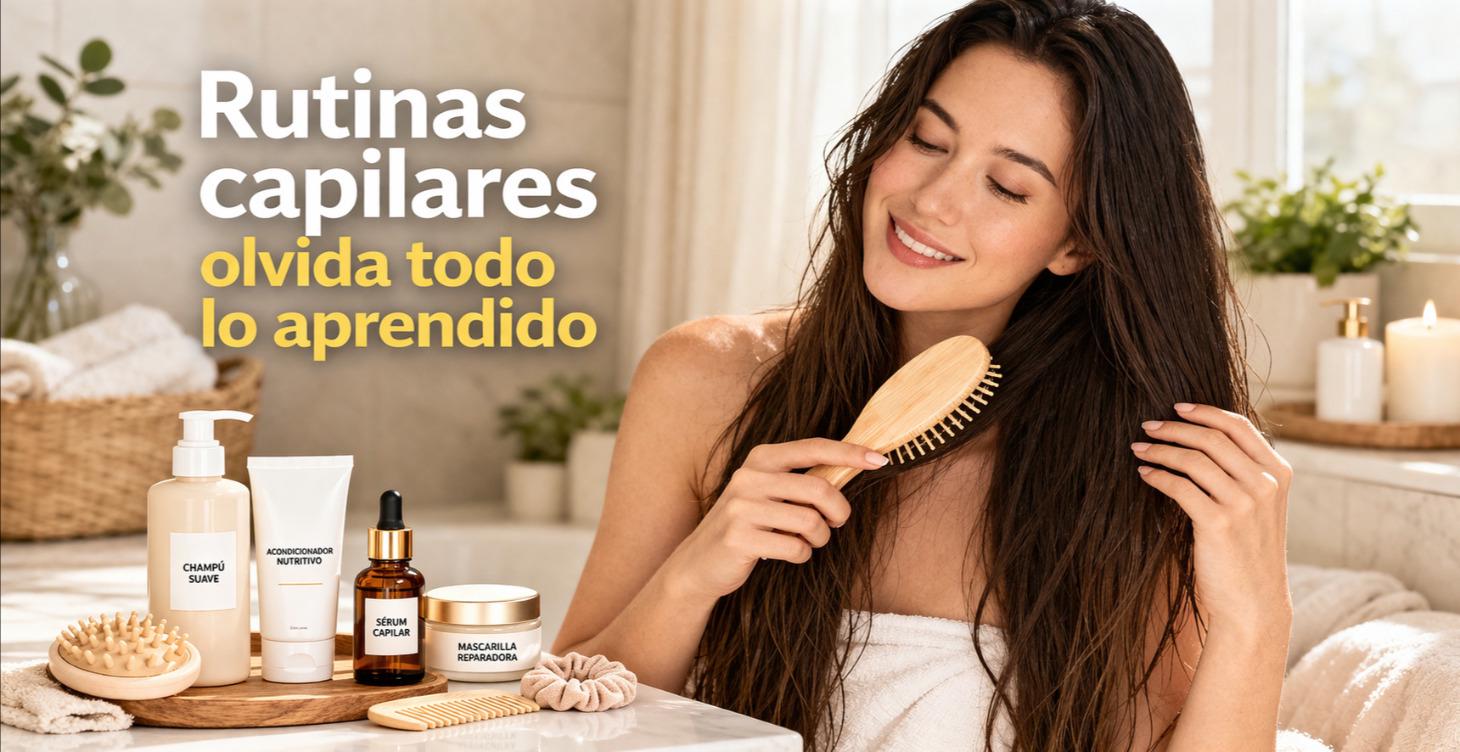 Rutinas capilares: olvida todo lo aprendido