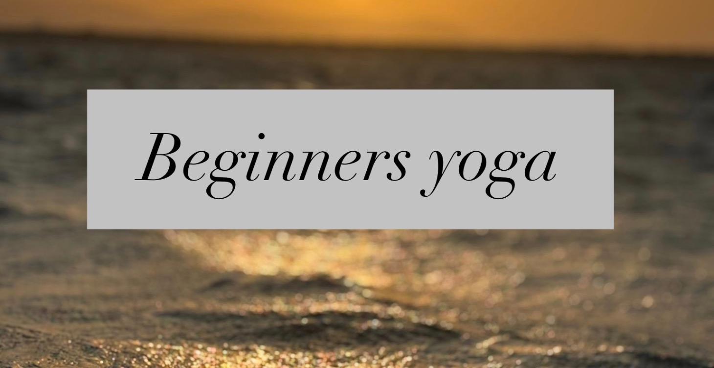Beginners yoga