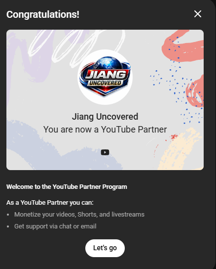 Another Channel Monitized