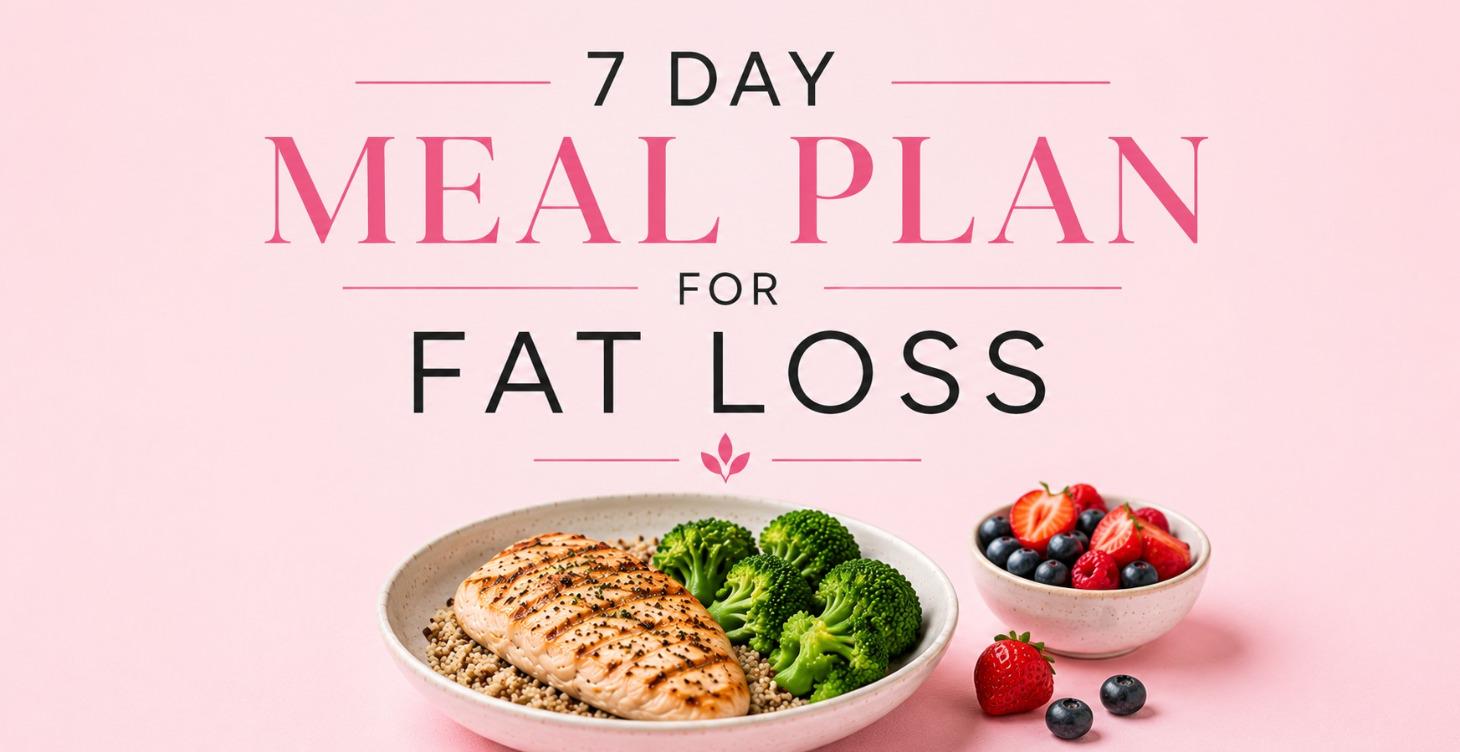 7 Day Meal Plan for Fat Loss