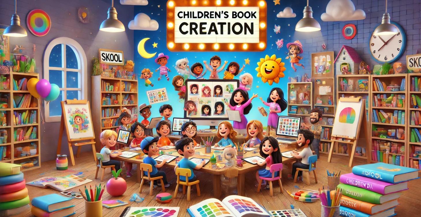 Creating 8 x 10 Children's Books