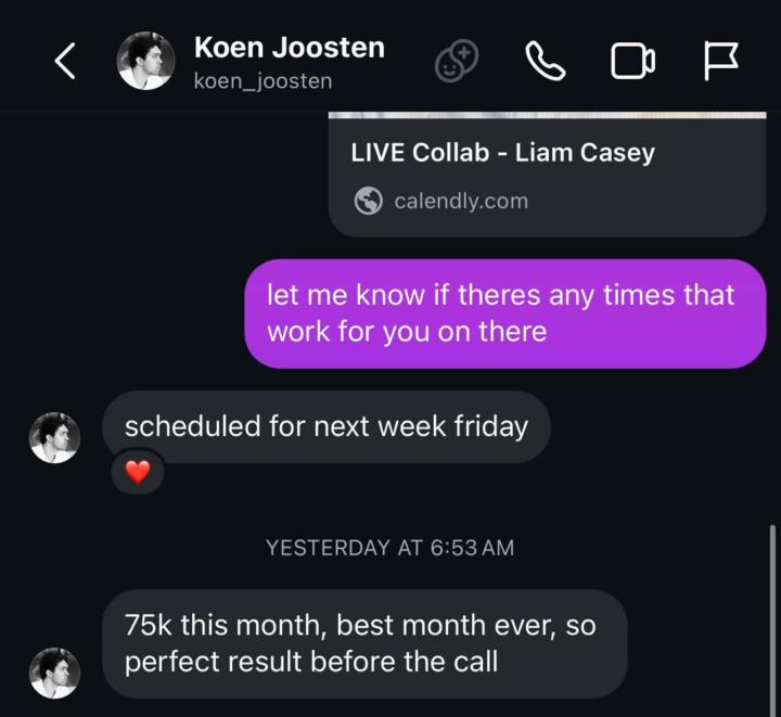 Big Congrats To Koen - Hitting €75K/m ($130K/m AUD) 