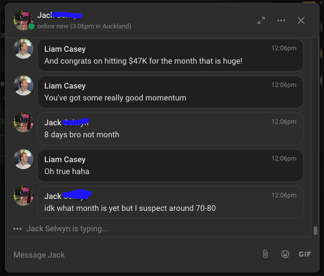 Big Congrats to Jack In Scale Matrix on hitting $47K CC in 8 Days 🤯