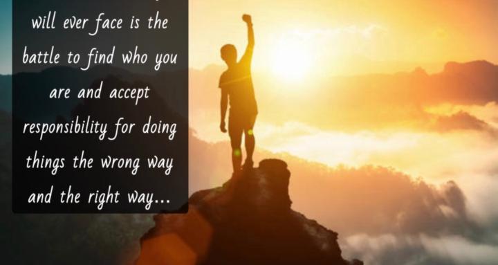 Insecure but confident 