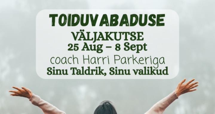 Toiduvabadus koos Harriga