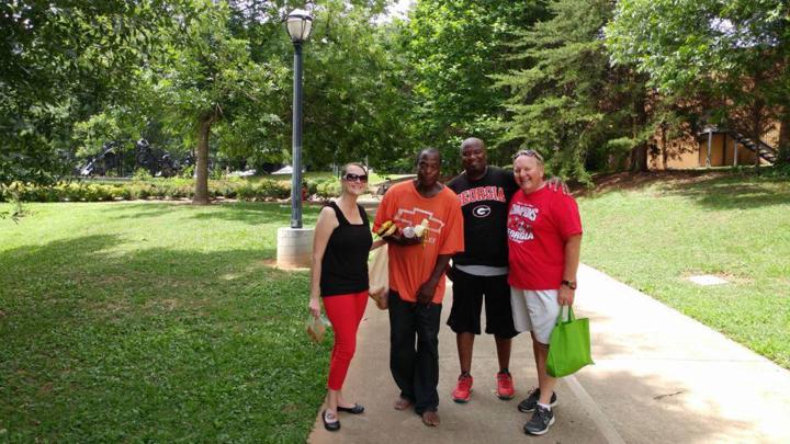 Great day feeding our less fortunate friends in Atlanta