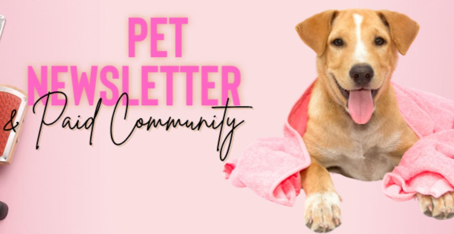 Pet Newsletter & Community