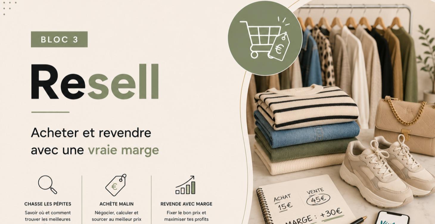 Resell : acheter et revendre