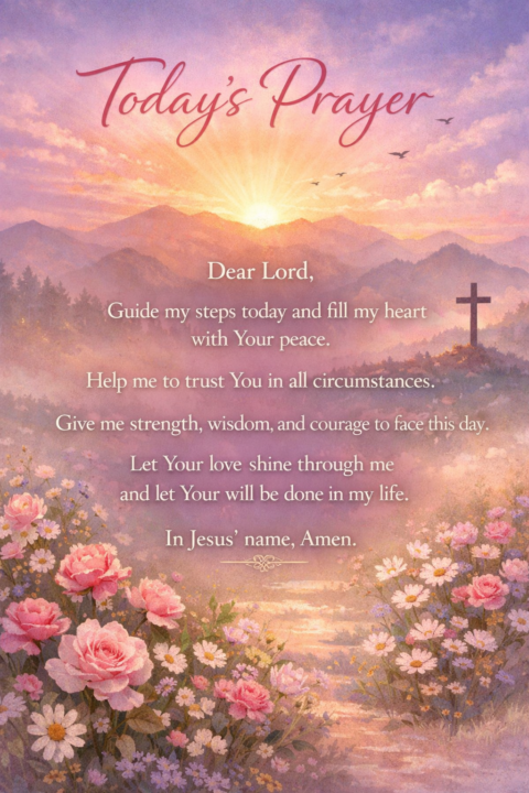 Today’s prayer