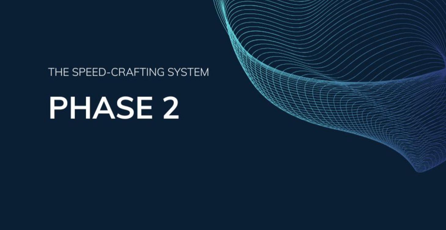 THE SPEED-CRAFTING SYSTEM