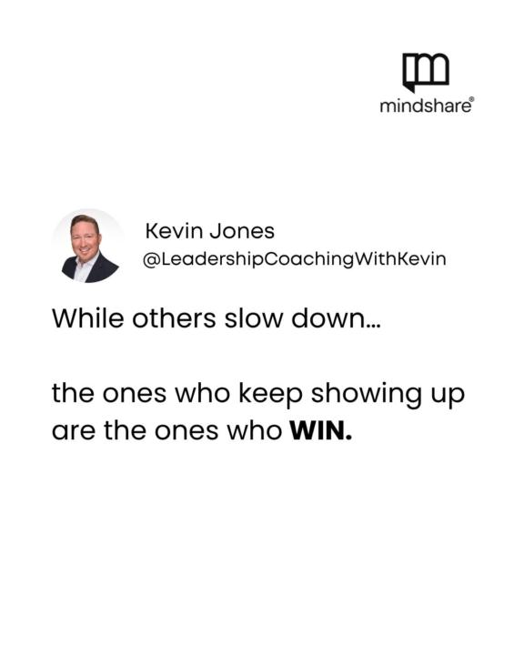 While others slow down… this is your time to step up.
