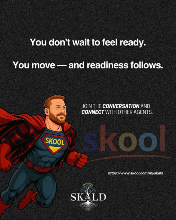 Clarity is built after movement.