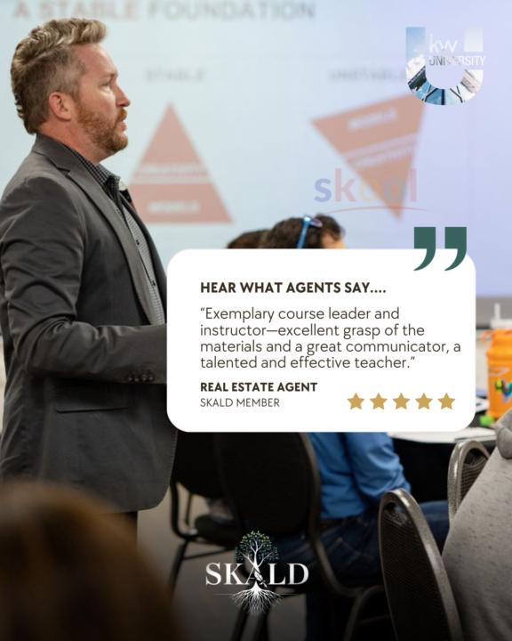 Proven training. Real results. Trusted by agents.