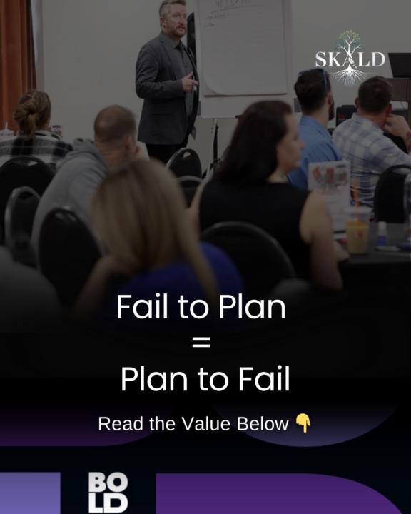 Failing to plan is one of the biggest reasons agents struggle in real estate.