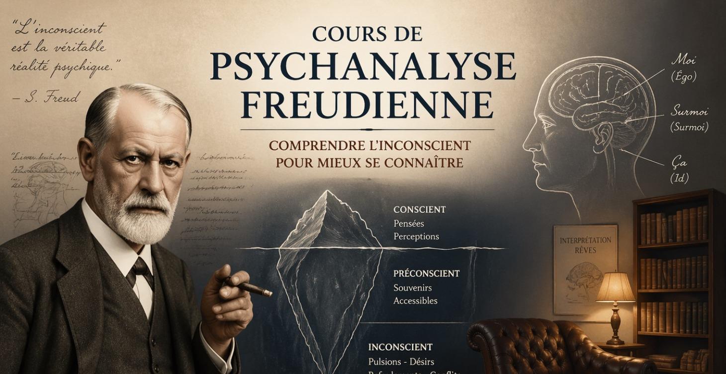 la psychanalyse freudienne, concepts fondamentaux