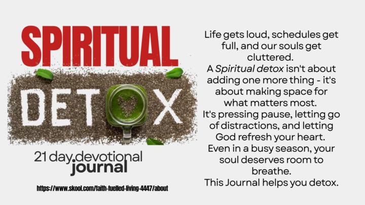 When was the last time you did a DETOX?