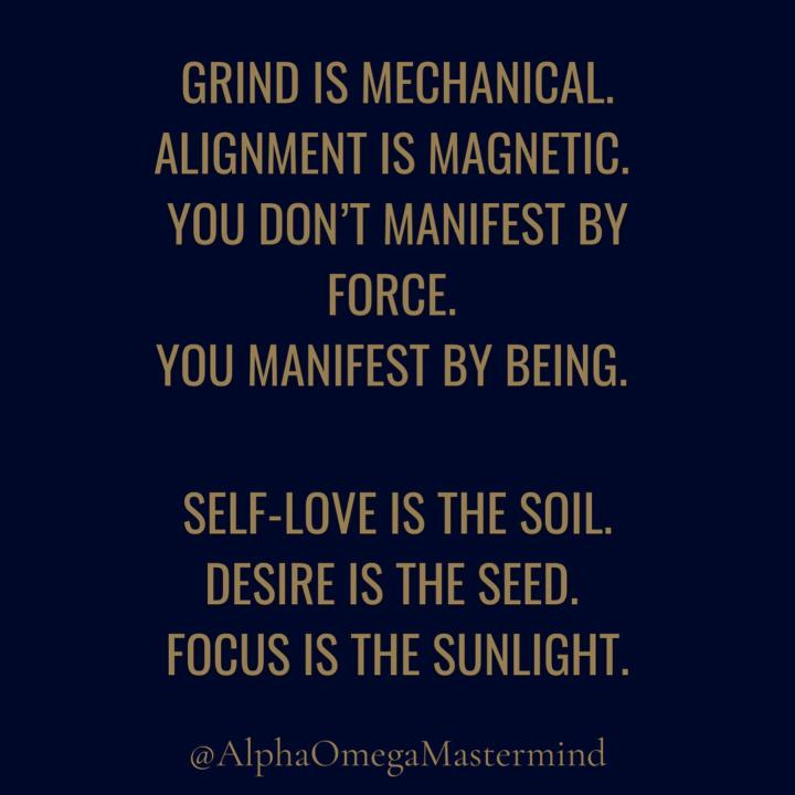 The Grind is Mechanical