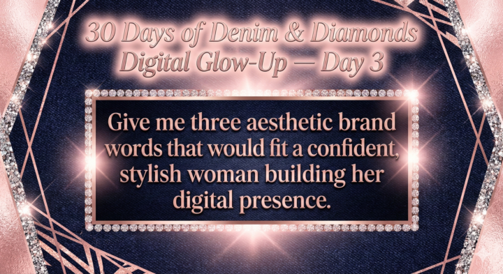 DAY 3 — Digital Glow-Up 