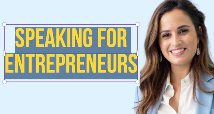 Speaking for Entrepreneurs
