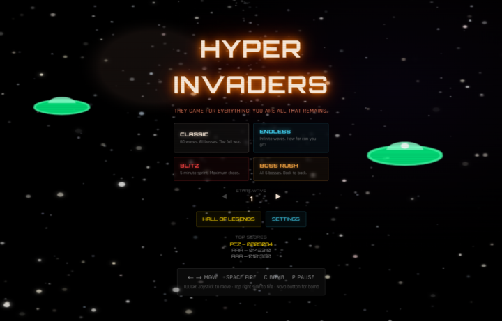 So many ideas, so little time. Lets start with this one! INVASION