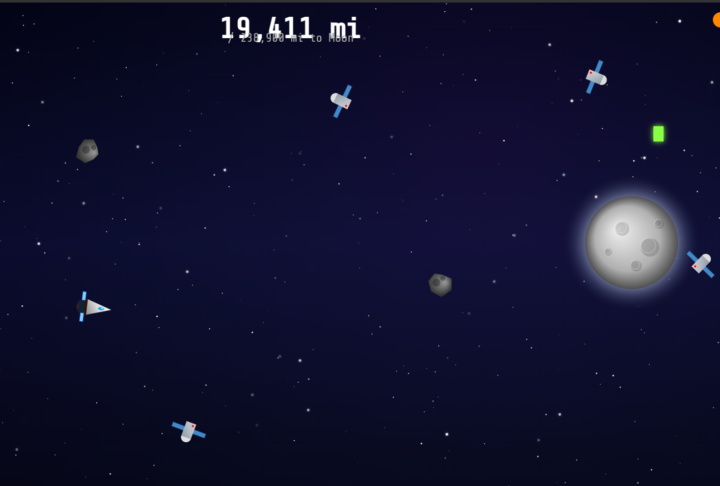 The First ZERO PROMPT game I received. ORION RUSH
