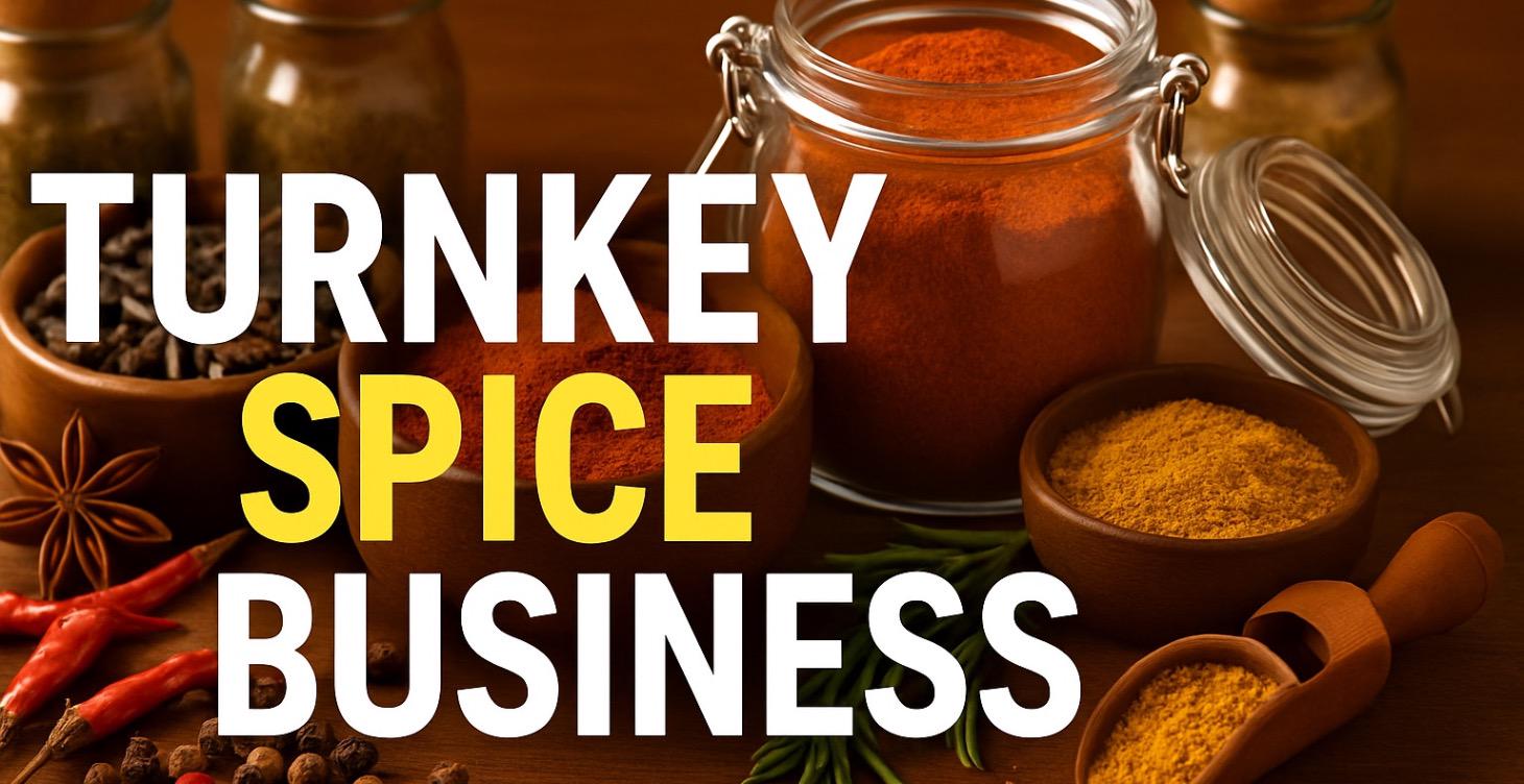Turnkey Spice Blend Business Model