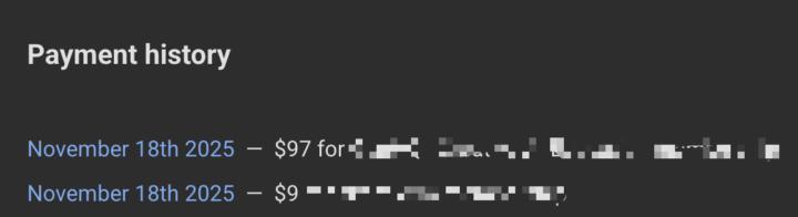 Ich bezahle für Communities 