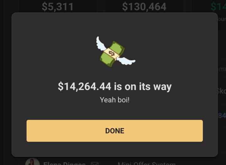 Als kleine Motivation 