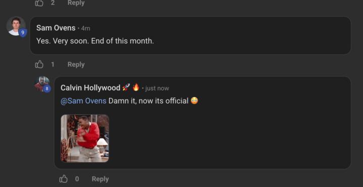 Es ist offiziell - Ende diesen Monats 